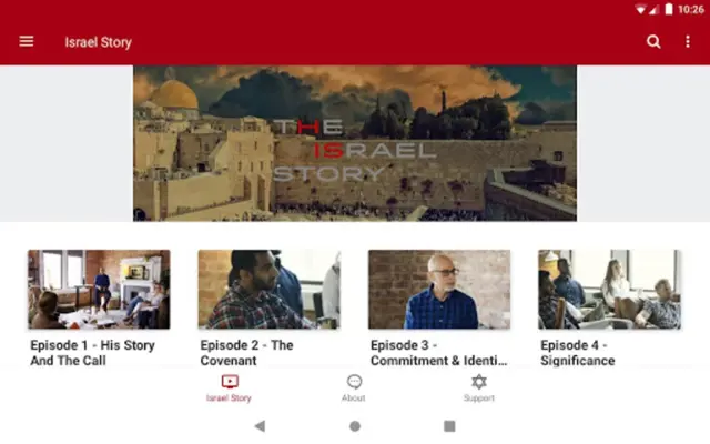 The Israel Story android App screenshot 5